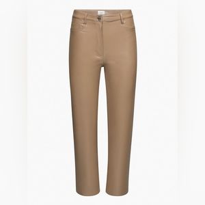 Aritzia Wilfred The Melina Cropped Pants in Constant Camel Size 6